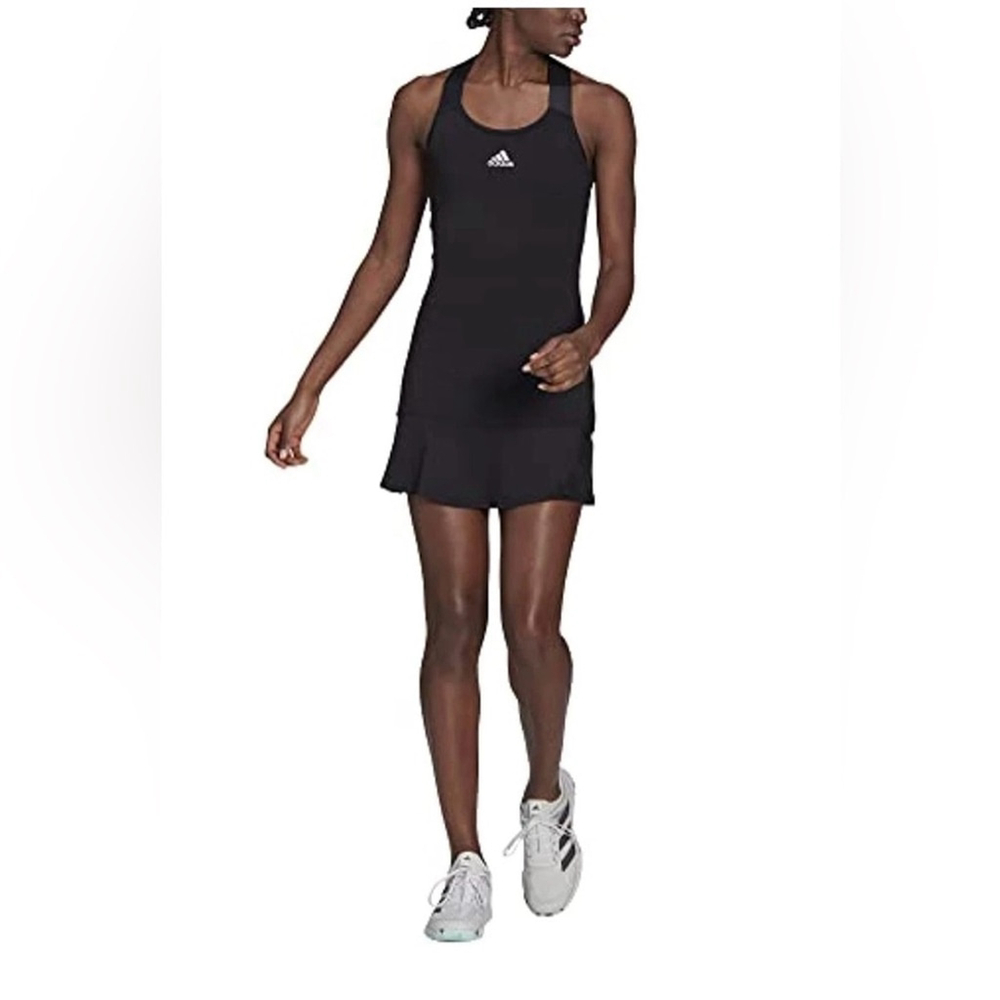Adidas Black Sleeveless tennis Dress
